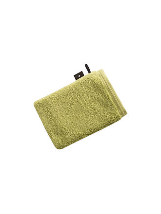 VOSSEN | Waschhandschuh Vegan Life 16x22cm Sage | grün