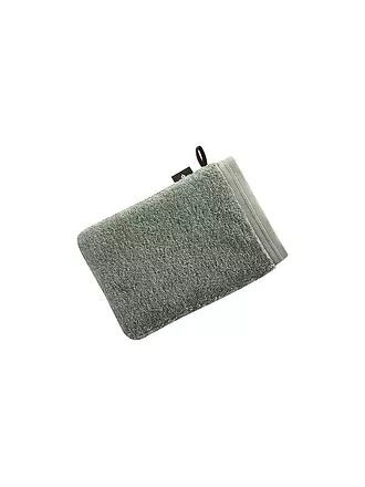 VOSSEN | Waschhandschuh Vegan Life 16x22cm Sage | petrol