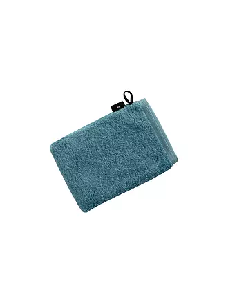 VOSSEN | Waschhandschuh Vegan Life 16x22cm Sage | petrol