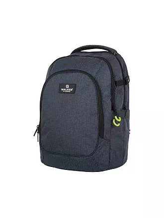 WALKER | Schulrucksack Campus Evo 2.0 Grid Navy | 