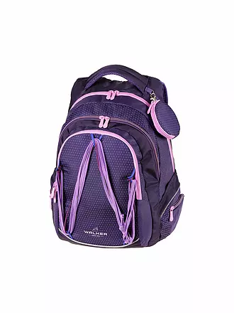 WALKER | Schulrucksack Fame Twist Violett | lila