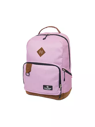 WALKER | Schulrucksack Pure Eco Mauve | petrol