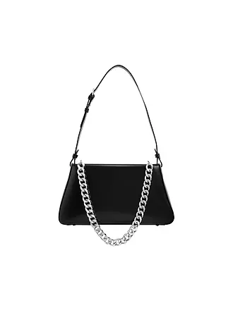WEAT | Ledertasche - Henkeltasche Big Rio | schwarz