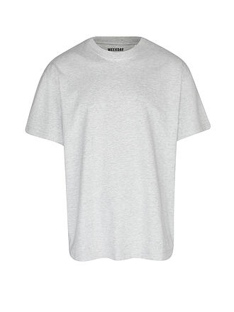 WEEKDAY | T-Shirt OVERSIZED | hellgrau