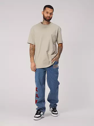 WEEKDAY | T-Shirt OVERSIZED | hellgrau