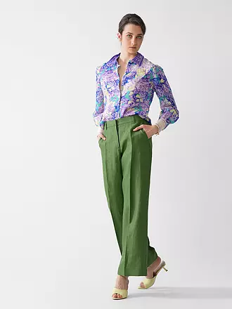 WEEKEND MAX MARA | Leinenhose MALIZIA | grün