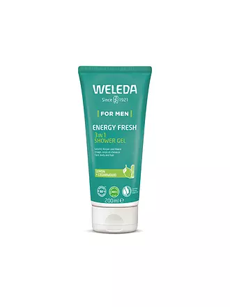 WELEDA | FOR MEN Energy Fresh 3in1 Duschgel – Weleda® 200ml | keine Farbe