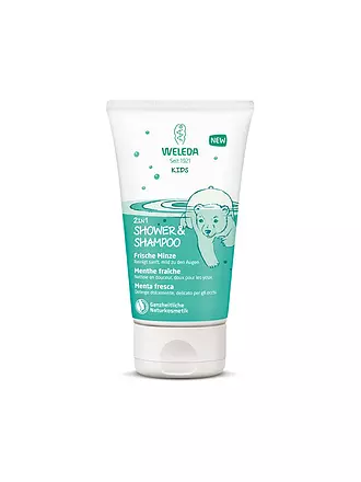 WELEDA | Kids 2in1 Shower & Shampoo Frische Minze 150ml | keine Farbe