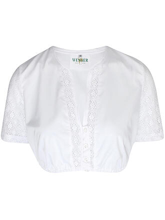 WENGER | Dirndlbluse AMELIE | weiss