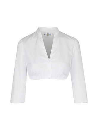 WENGER | Dirndlbluse BABSI | weiss