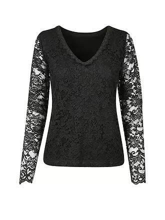WENGER | Langarmshirt Samanta | schwarz