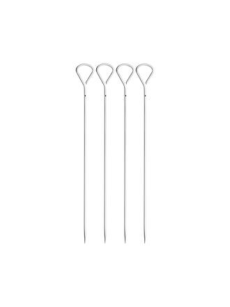 WMF | BBQ Kleine Grillspieße 37cm4tlg | silber