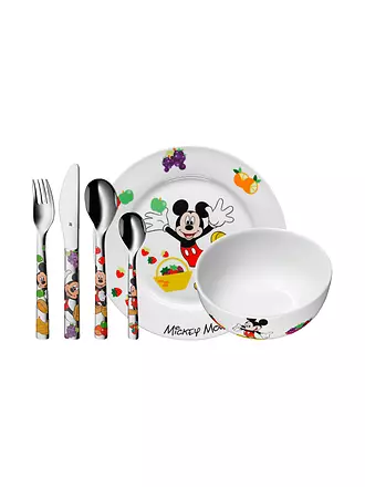 WMF | Kinderbesteck-Set 6-teilig Mickey Mouse | bunt
