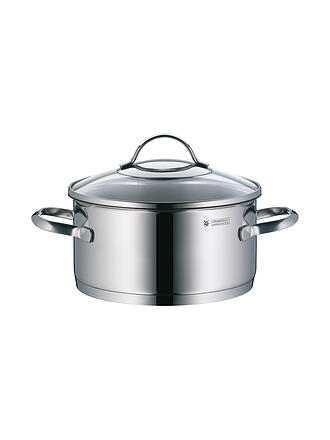 WMF | Provence Plus Bratentopf mit Deckel 16 cm | silber