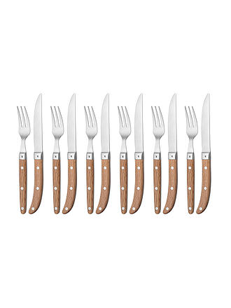 WMF | Ranch Steakbesteck-Set 12tlg | silber