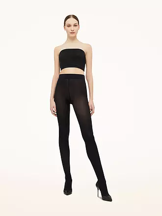 WOLFORD | Feinstrumpfhose VELVET DE LUXE 66 soft cacao | blau