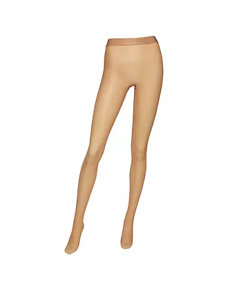 WOLFORD | Netzstrumpfhose TWENTIES gobi | schwarz