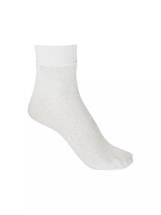 WOLFORD | Söckchen TWENTIES schwarz | weiss