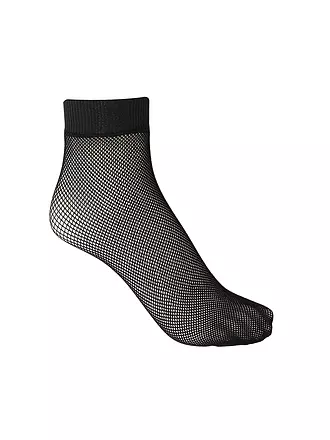 WOLFORD | Söckchen TWENTIES schwarz | weiss