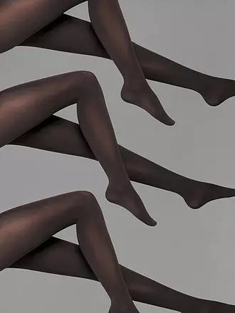 WOLFORD | Strumpfhose VELVET DE LUXE 66 3-er Pkg black | schwarz