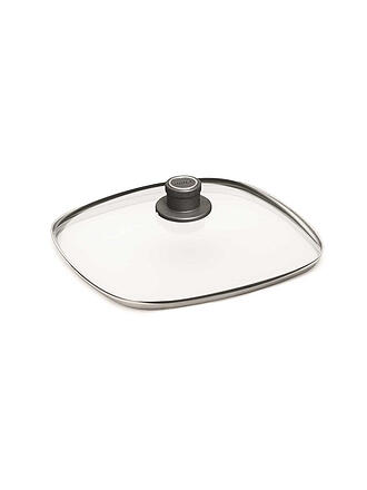 WOLL | Glasdeckel eckig 28x28cm | keine Farbe