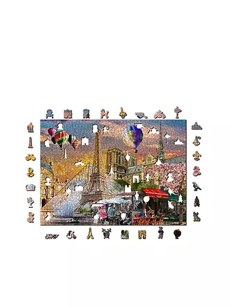WOODEN CITY | Puzzle - Spring in Paris XL 1010 Teile | keine Farbe