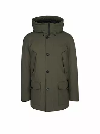 WOOLRICH | Daunenparka Regular Fit Arctic Stretch | grün