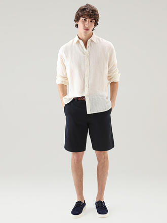 WOOLRICH | Leinenhemd | creme