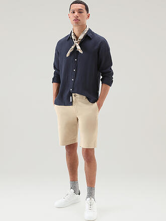 WOOLRICH | Leinenhemd | creme
