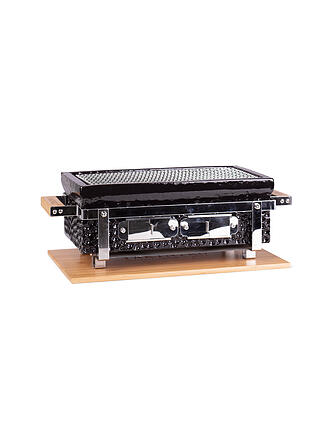 YAKINIKU | Holzkohlegrill Shichirin eckig 40x20cm | schwarz