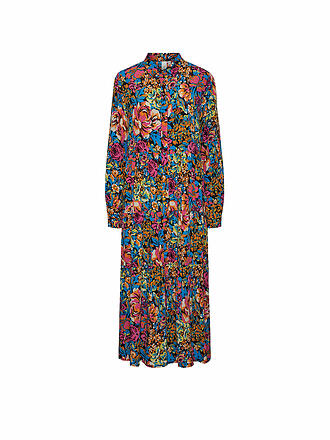 YAS | Hemdblusenkleid | blau