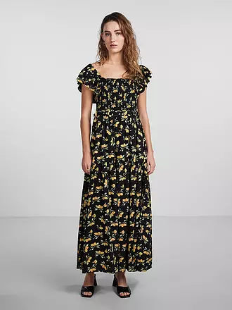YAS | Midikleid YASCITRI | schwarz