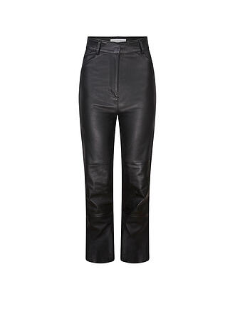 YPS | Lederhose ALINA STRETCH | schwarz