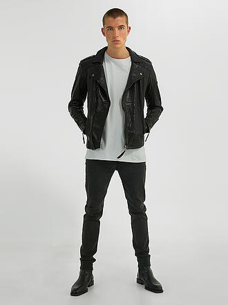 YPS | Lederjacke ELON | schwarz