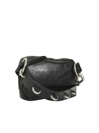 YPS | Ledertasche - Gürteltasche BRYNN | schwarz