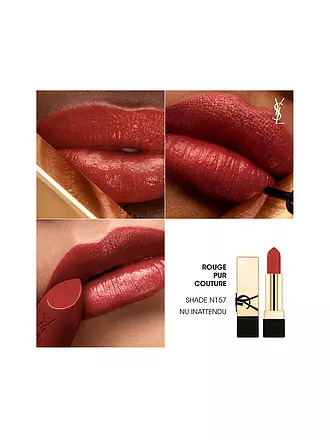 YVES SAINT LAURENT | Lippenstift - Rouge Pur Couture (N10) | dunkelrot