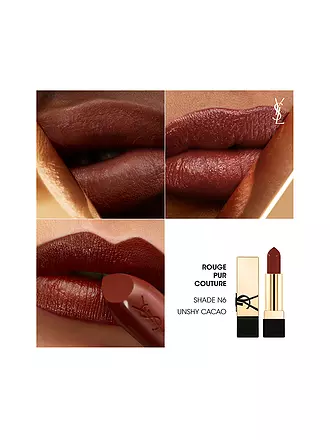YVES SAINT LAURENT | Lippenstift - Rouge Pur Couture (O4) | dunkelrot