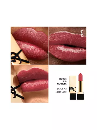 YVES SAINT LAURENT | Lippenstift - Rouge Pur Couture (O6) | dunkelrot