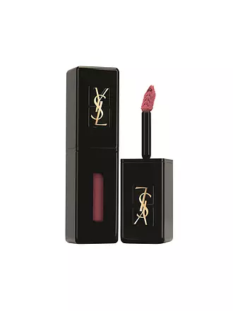 YVES SAINT LAURENT | Lippenstift - Vernis Á Levres Vinyl Cream (407 Carmin Session) | dunkelrot