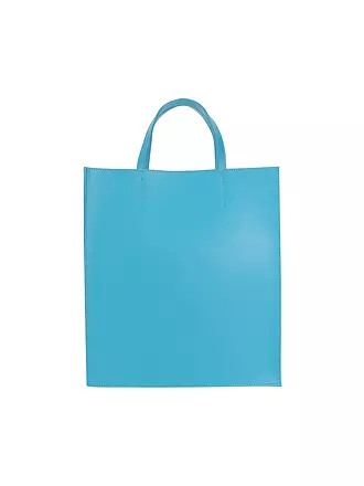 ZAMT | Ledertasche - Tote Bag FINCH | hellblau