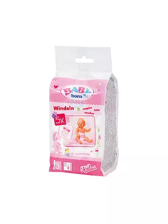 ZAPF CREATION | BABY born Windeln (5 Stück) | keine Farbe