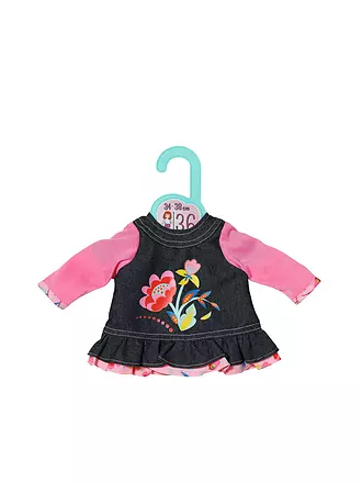ZAPF CREATION | Dolly Moda Jeans Kleid Blumen 36cm | keine Farbe