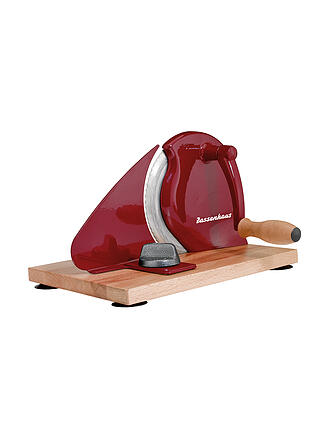 ZASSENHAUS | Brotschneidemaschine Classic Rot | beige