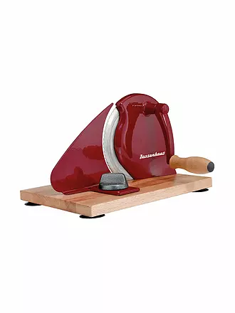 ZASSENHAUS | Brotschneidemaschine Classic Rot | beige