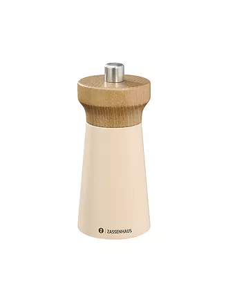 ZASSENHAUS | Pfeffermühle WESTERLAND 12 cm Sand/Buche | beige