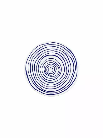 ZASSENHAUS | Untersetzer NORDIC 20cm Lines / Blue-White | blau