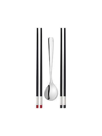 ZWILLING | Chopstick Set 5-tlg. schwarz / edelstahl | schwarz