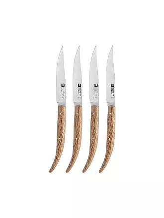 ZWILLING | Steakmesser Set 4tlg Holmoak | braun