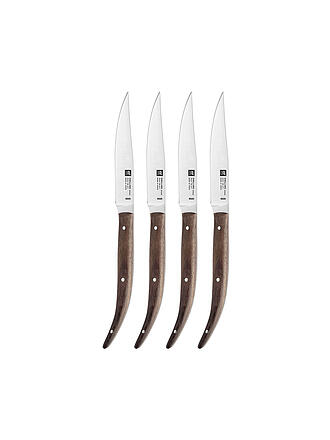 ZWILLING | Steakmesser Set 4tlg Holmoak | braun
