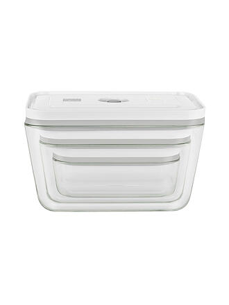 ZWILLING | Vakuum Glas Boxset 3tlg Fresh & Save | transparent